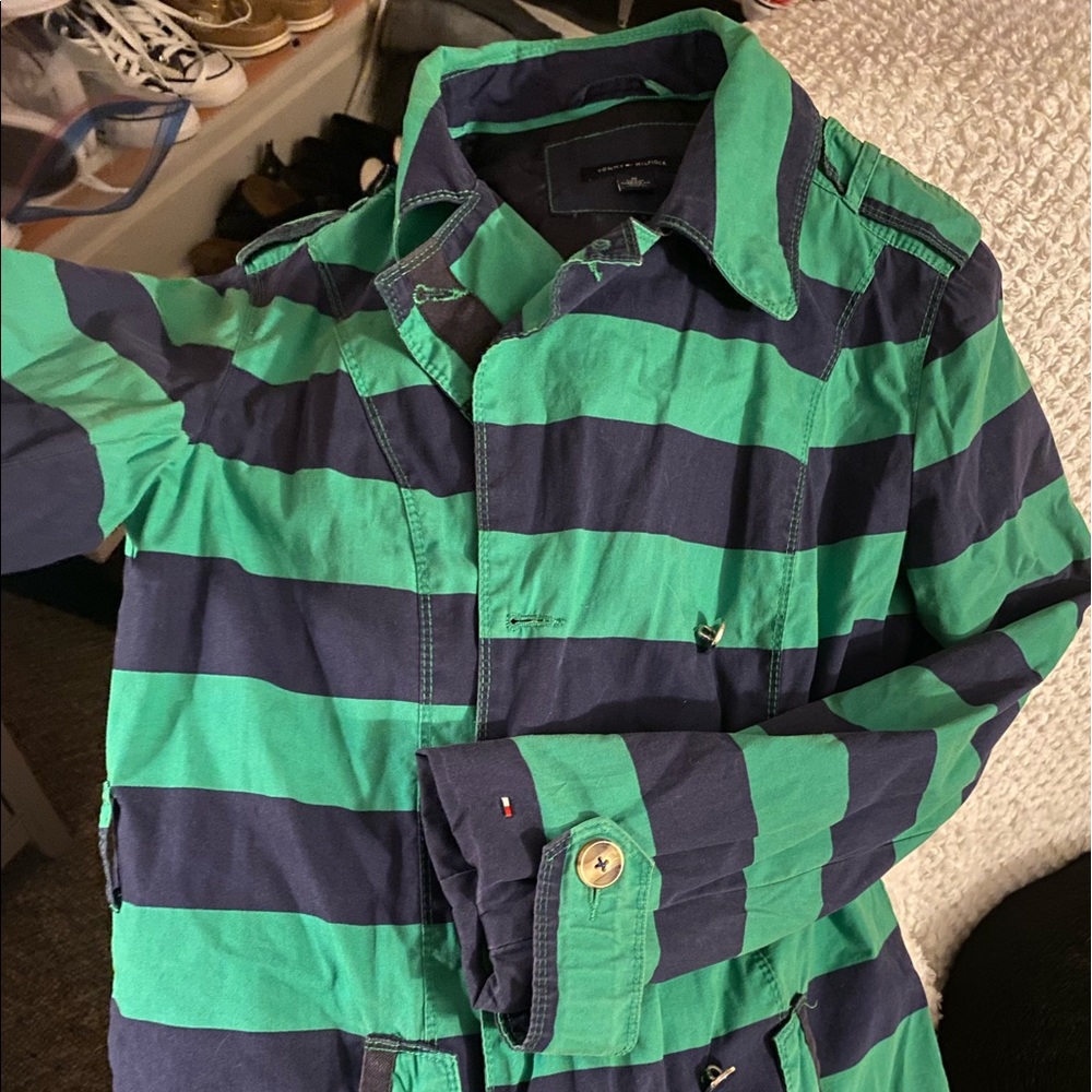 Tommy Hilfiger Sz S casual coat great condition all buttons dry cleaned
